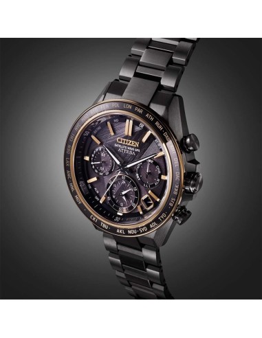 solar GPS titanio Citizen Attesa ACT Line/Black Titanium™ Series Limited edition CC4078-51E JDM