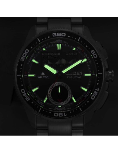 solar regatas Citizen Promaster Marine JV3001-53E JDM 42.4mm 200m WR cristal de zafiro