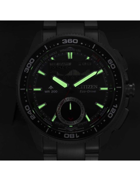 solar regatas Citizen Promaster Marine JV3001-53E JDM 42.4mm 200m WR cristal de zafiro