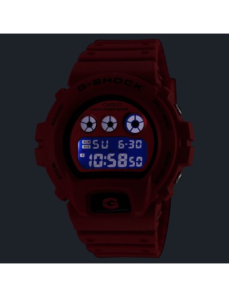 unisex  Casio G-Shock DW-6900RRB-4JF JDM  53.2 × 50 × 18.7 mm 200M