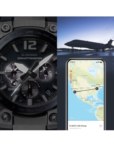piloto radiocontrol solar Bluetooth Casio G-Shock Gravity Master GWR-B3000-1AJF JDM