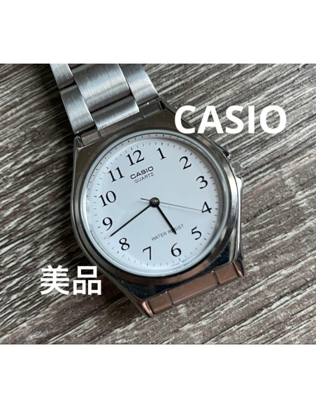 reloj analógico hombre Casio Classic w JDM 40,4 × 36,3 × 7,5 mm correa de acero jDM (Mercado interior japonés)