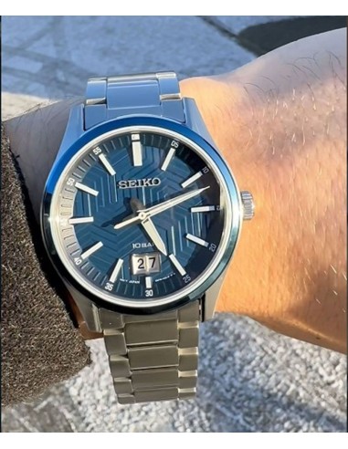 cuarzo hombre Seiko Discover SUR559P1 39,5 mm cristal de zafiro 100m