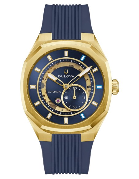 automático hombre Bulova Marc Anthony Surveyor 97A205 40.5mm cristal de zafiro