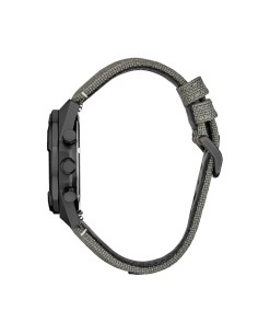 solar hombre Citizen Tactical Nighthawk CA0897-04H Chrono Gray IP 43mm cristal de zafiro correa de tela 2