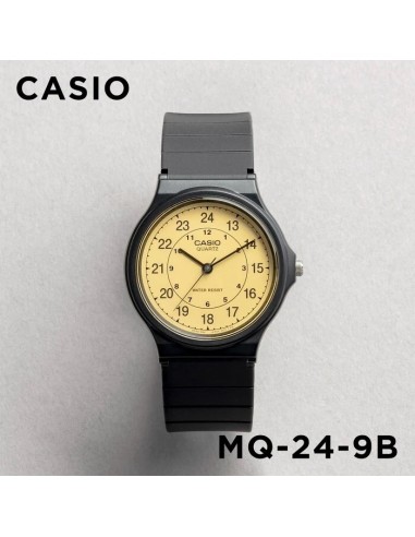 Reloj clásico hombre Casio MQ-24-9B Hora 12/24 vintage
