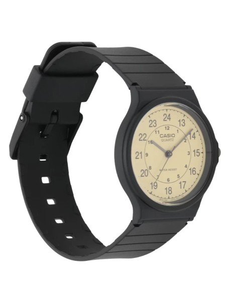 Reloj clásico unisex Casio The Daily Battlefield MQ-24-9B, 38,8 × 34,9 × 7,8 mm, formato de 12/24 horas.