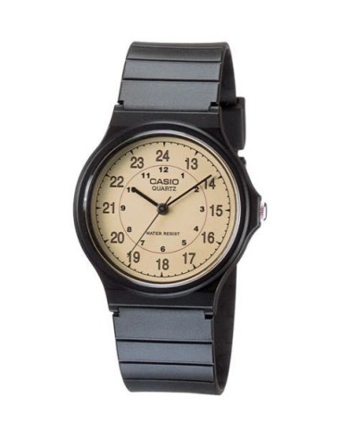 Reloj clásico unisex Casio The Daily Battlefield MQ-24-9B, 38,8 × 34,9 × 7,8 mm, formato de 12/24 horas.