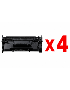 Pack de 4 Toner para Canon Compatible Canon 070H / 5640C002 Negro  i-SENSYS LBP243dw / LBP246dw / MF461dw / MF463dw / MF465dw