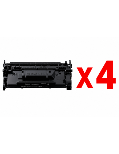 Pack de 4 Toner para Canon Compatible Canon 070H / 5640C002 Negro  i-SENSYS LBP243dw / LBP246dw / MF461dw / MF463dw / MF465dw