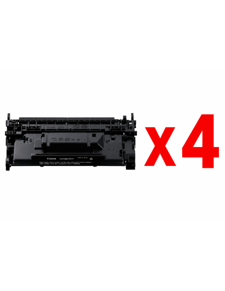 Pack de 4 Toner para Canon Compatible Canon 070H / 5640C002 Negro  i-SENSYS LBP243dw / LBP246dw / MF461dw / MF463dw / MF465dw
