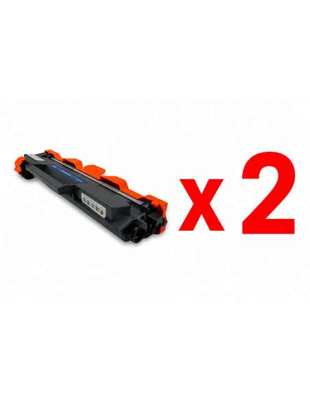 Pack de 2 Toner Compatible Brother TN1150XXL Negro Cartucho de Toner para Brother DCP-L1640W