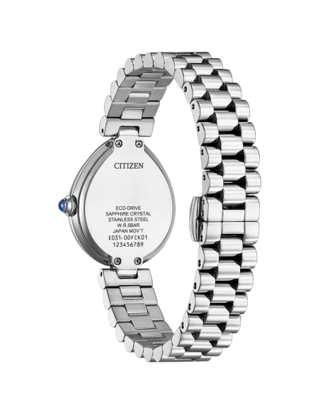 solar mujer Citizen L RAINELL Collection EM1200-55A 26.2mm 50m WR cristal de zafiro