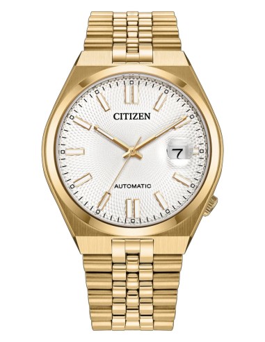 automático hombre Citizen Tsuyosa NK0022-50A 40mm 50m WR cristal de zafiro