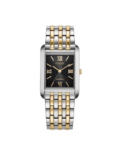 solar unisex Citizen Addysen BJ6574-59E 26.5x28mm 50m WR cristal de zafiro