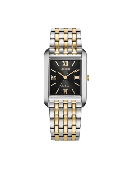 solar unisex Citizen Addysen BJ6574-59E 26.5x28mm 50m WR cristal de zafiro
