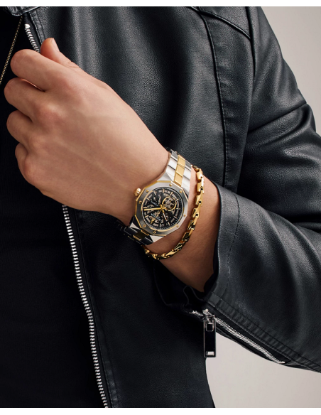 automático hombre Bulova Prestige 98A339 42mm cristal de zafiro