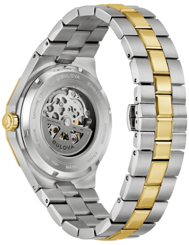 automático hombre Bulova Prestige 98A339 42mm cristal de zafiro