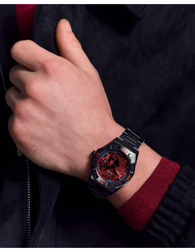 solar hombre Citizen Star Wars Imperial Battle AW1857-57W 42mm cristal de zafiro