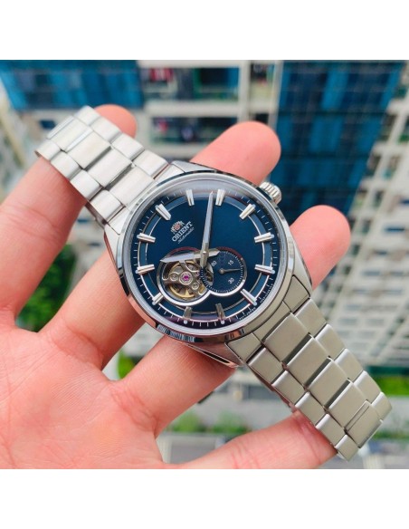 automático hombre Orient Stretto Semi-Skeleton RA-AR0003L 40.8mm cristal de zafiro
