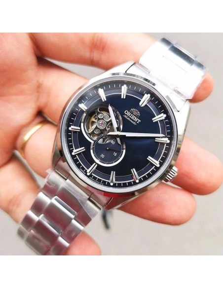 automático hombre Orient Stretto Semi-Skeleton RA-AR0003L 40.8mm cristal de zafiro