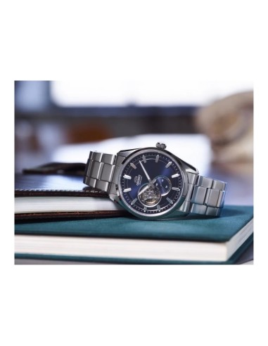 automático hombre Orient Stretto Semi-Skeleton RA-AR0003L 40.8mm cristal de zafiro