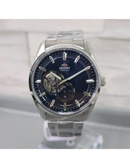 automático hombre Orient Stretto Semi-Skeleton RA-AR0003L 40.8mm cristal de zafiro