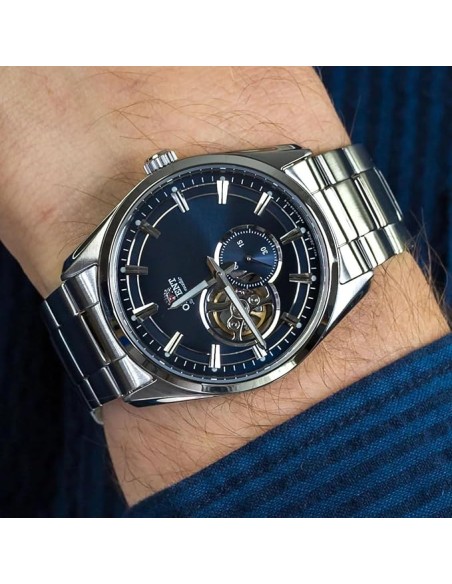 automático hombre Orient Stretto Semi-Skeleton RA-AR0003L 40.8mm cristal de zafiro