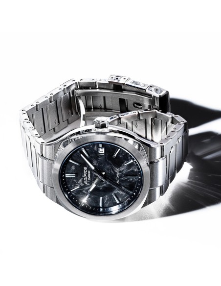 automático hombre Casio Edifice Forged Carbon EFK-200CD-1AJF JDM 38mm 100m ZAFIRO