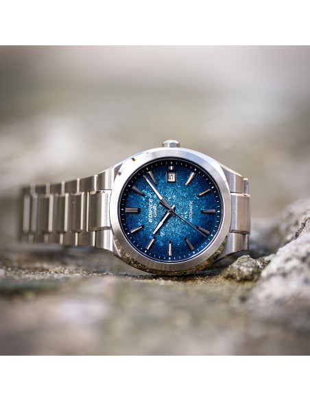 automático hombre Casio Edifice Electroformed dial EFK-200D-2AJF JDM 38mm 100m WR cristal de zafiro