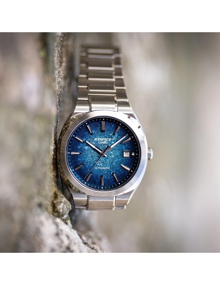 automático hombre Casio Edifice Electroformed dial EFK-200D-2AJF JDM 38mm 100m WR cristal de zafiro