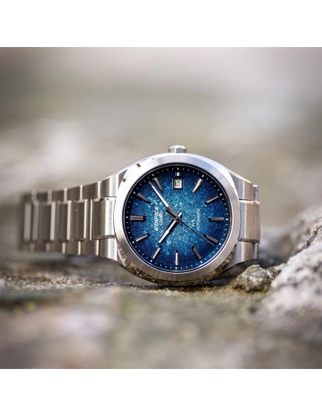automático hombre Casio Edifice Electroformed dial EFK-200D-2AJF JDM 38mm 100m WR cristal de zafiro