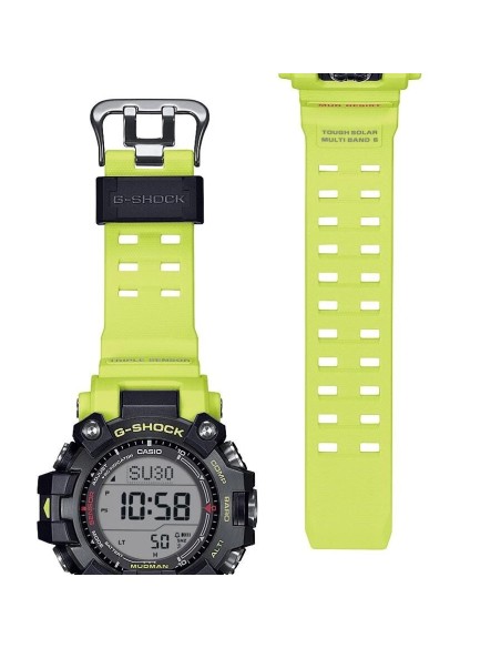 radiocontrol solar Casio G-Shock Mudman GW-9500MRY-1A9JF JDM 56.7 × 52.7 × 14.8 mm 200m WR resistente al barro