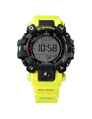 radiocontrol solar Casio G-Shock Mudman GW-9500MRY-1A9JF JDM 56.7 × 52.7 × 14.8 mm 200m WR resistente al barro