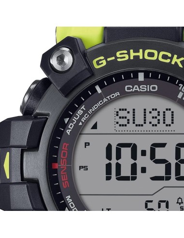 radiocontrol solar Casio G-Shock Mudman GW-9500MRY-1A9JF JDM 56.7 × 52.7 × 14.8 mm 200m WR resistente al barro