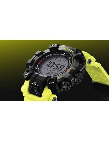 radiocontrol solar Casio G-Shock Mudman GW-9500MRY-1A9JF JDM 56.7 × 52.7 × 14.8 mm 200m WR resistente al barro