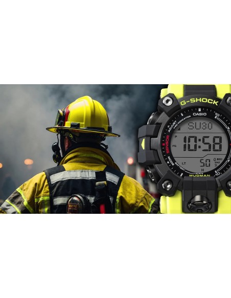 radiocontrol solar Casio G-Shock Mudman GW-9500MRY-1A9JF JDM 56.7 × 52.7 × 14.8 mm 200m WR resistente al barro