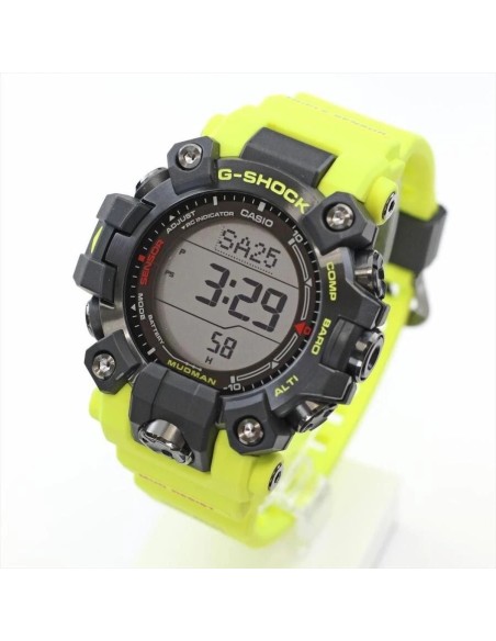 radiocontrol solar Casio G-Shock Mudman GW-9500MRY-1A9JF JDM 56.7 × 52.7 × 14.8 mm 200m WR resistente al barro