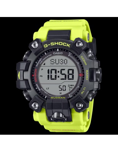 radiocontrol solar Casio G-Shock Mudman GW-9500MRY-1A9JF JDM 56.7 × 52.7 × 14.8 mm 200m WR resistente al barro