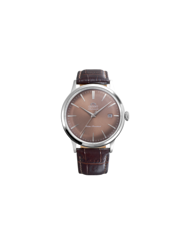 automático hombre Orient Bambino Ginza Afterglow RN-AC0034Y  JDM 40.5mm correa de cuero JDM Limited