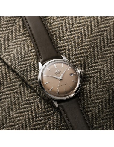 Orient Bambino Akebono RN-AC0M15Y JDM 38.4mm 30m WR correa de cuero JDM (Edición restringida web Orient JP)