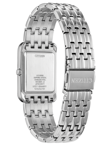 solar hombre Citizen Addysen BJ6570-50E 26.5x28mm 50m WR cristal de zafiro
