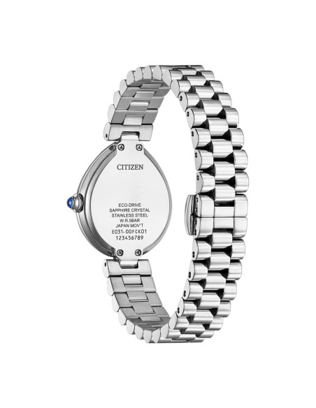 solar mujer Citizen L Rainell EM1200-55X 26mm cristal de zafiro anti-reflejos 50m