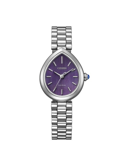 solar mujer Citizen L Rainell EM1200-55X 26mm cristal de zafiro anti-reflejos 50m