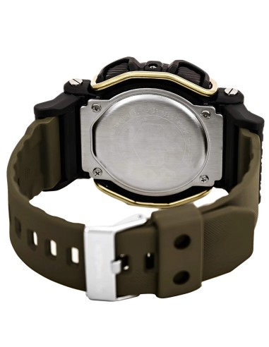 reloj deportivo hombre Casio G-Shock GD-400-9  55 × 49.7 × 16.9 mm 200m WR Hora Mundial correa de silicona