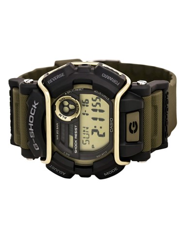 reloj deportivo hombre Casio G-Shock GD-400-9  55 × 49.7 × 16.9 mm 200m WR Hora Mundial correa de silicona