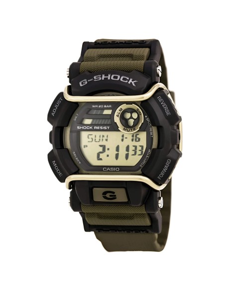 reloj deportivo hombre Casio G-Shock GD-400-9  55 × 49.7 × 16.9 mm 200m WR Hora Mundial correa de silicona