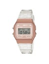 reloj unisex digital clásico Casio Vintage Classic Translúcido F-91WS-7A3 38.2 × 35.2 × 8.5 mm 7 años batería correa de resina