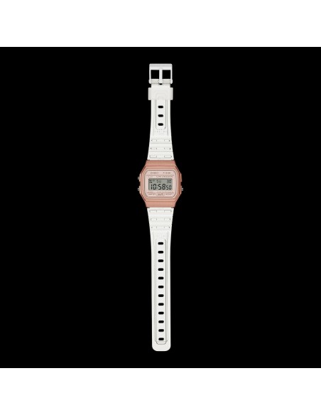 reloj unisex digital clásico Casio Vintage Classic Translúcido F-91WS-7A3 38.2 × 35.2 × 8.5 mm 7 años batería correa de resina