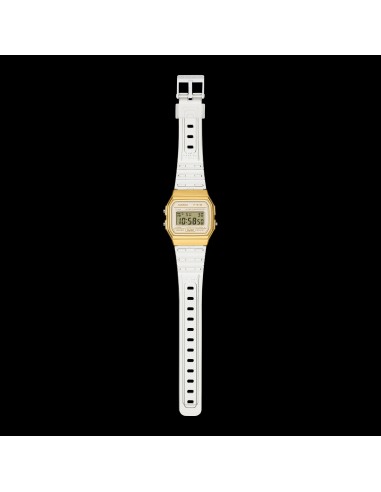reloj unisex digital clásico Casio Vintage Classic Translúcido F-91WS-7A2 38.2 × 35.2 × 8.5 mm 7 años batería correa de resina